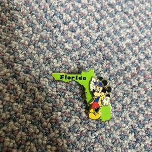 Vintage Disney Mickey Mouse Florida State Character Pin 2006 Sunshine State